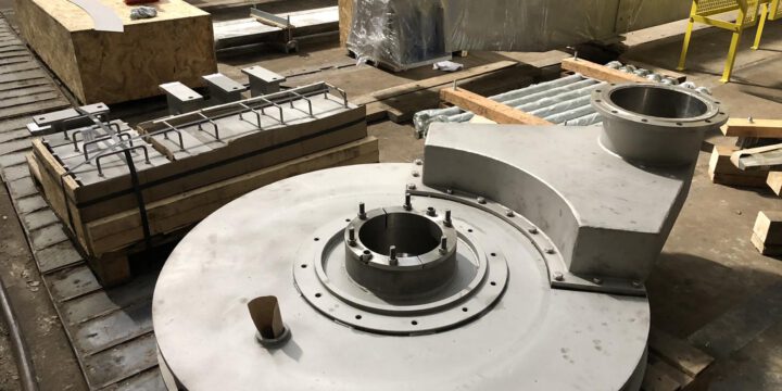 Manufacturing of pulper from Hardox wear-resistant steel